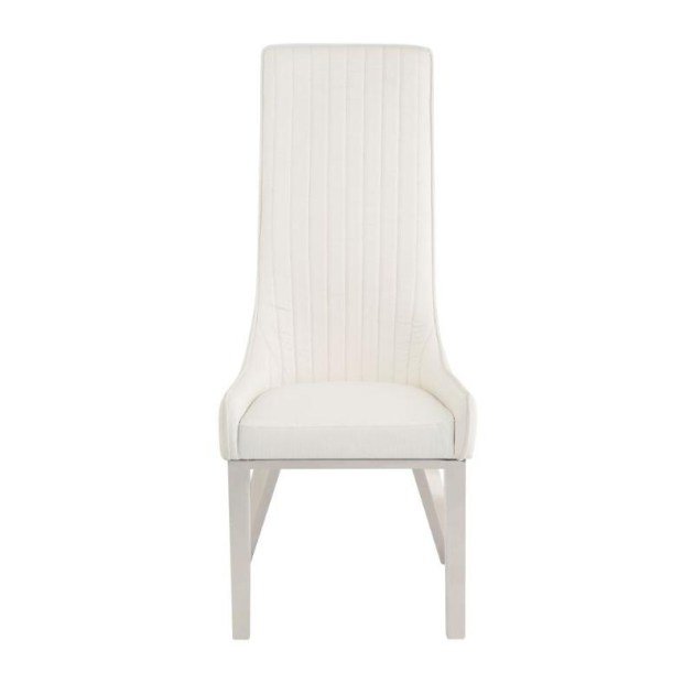 Giana D Chair White1